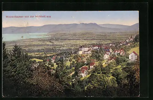 AK Walzenhausen, Gesamtansicht von der Hofstatt aus