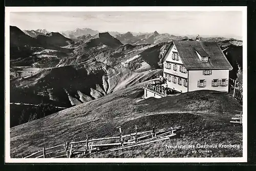 AK Gonten, Neuerstelltes Gasthaus Kronberg