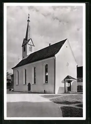 AK Gottlieben, Blick zur Kirche