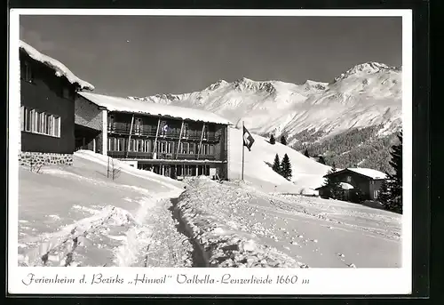 AK Valbella-Lenzerheide, Ferienheim des Bezirks Hinwil