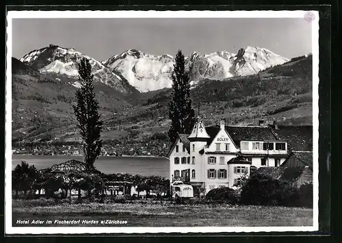 AK Hurden am Zürichsee, Hotel Adler