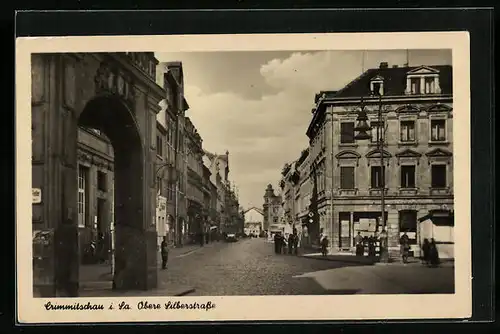 AK Crimmitschau, Obere Silberstrasse