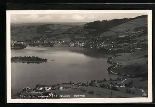 AK Fischhausen am Schliersee, Blick von der Brecherspitze