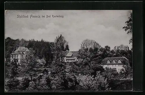 AK Bad Rastenberg i. Thür., Stahlbad Finneck