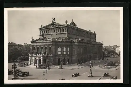 AK Frankfurt a. Main, Opernhaus