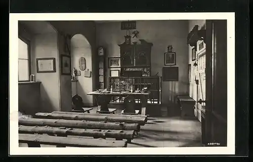 AK Freiberg i. Sa., Stadt- und Bergbaumuseum, Bergmännische Betstube