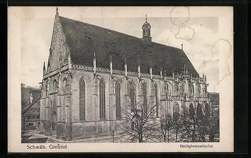 AK Schwäb. Gmünd, Heiligkreuzkirche