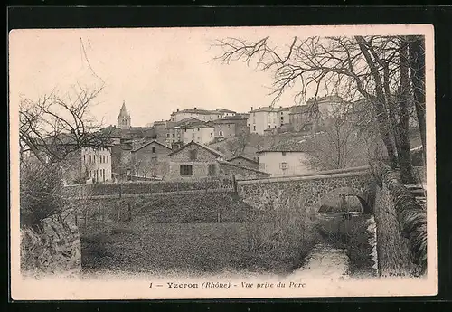 AK Yzeron, Vue prise du Parc