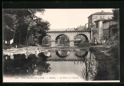 AK Lyon, Oullins, Le Pont sur l`Izeron