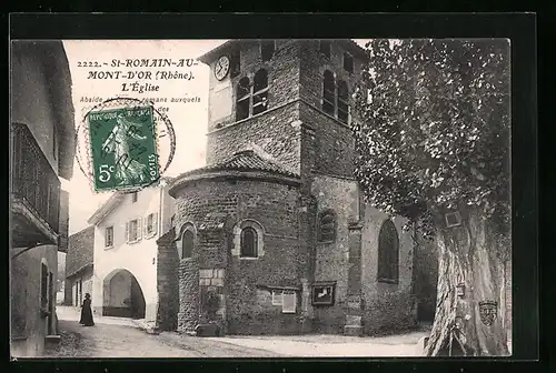 AK St-Romain-au-Mont-d`Or, L`Église
