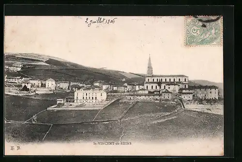 AK St-Vincent-de-Reins, Panorama
