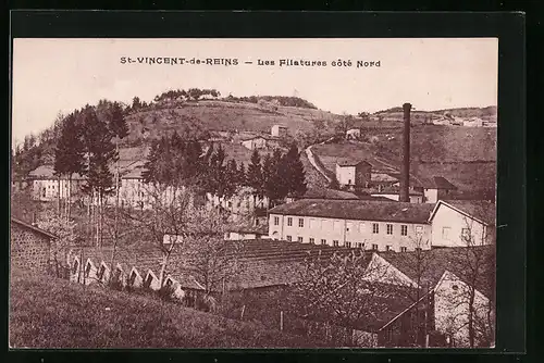 AK St-Vincent-de-Reins, Les Filatures côté Nord
