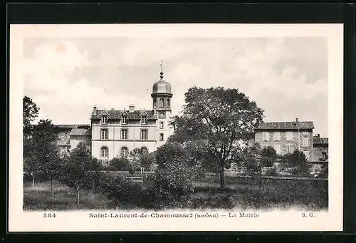 AK Saint-Laurent-de-Chamousset, La Mairie