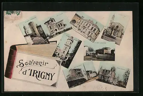 AK Irigny, Les Hospices, L`Eglise, La Place de l`Église