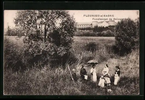 AK Fleurieu-s-Saone, Pensionnat de Bellegarda