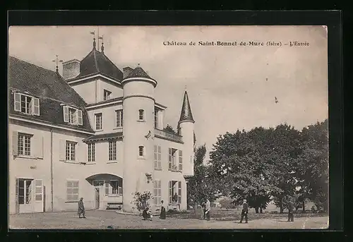 AK Saint-Bonnet-de-Mure, L`Entrèe de Chateau