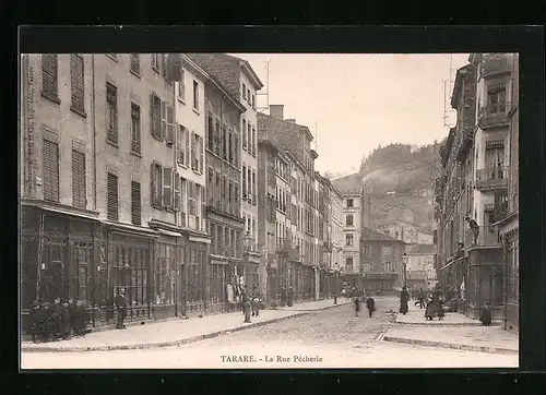 AK Tarare, La Rue Pècherie