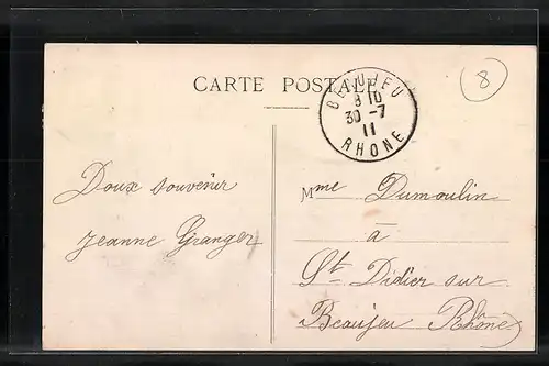 AK Lamure-sur-Azergues, Vue gènèrale