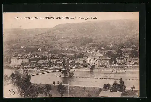 AK Couzon-au-Mont-d`Or, Vue gènèrale
