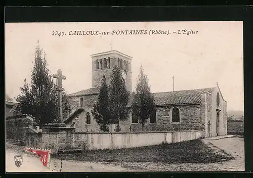 AK Cailloux-sur-Fontaines, L`Èglise