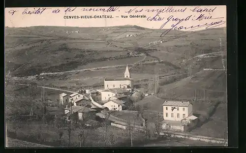 AK Cenves-Vieux-Chateau, Vue Gènèrale