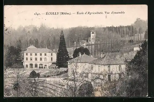 AK Ècully, Ècole d`Agriculture, vue d`ensemble