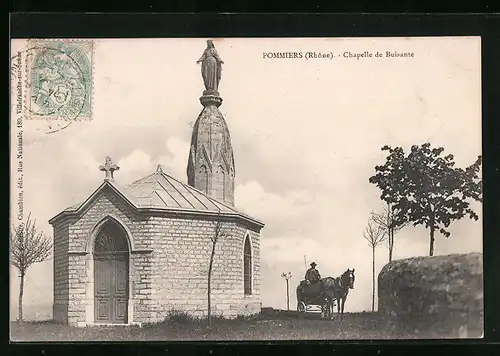 AK Pommiers, Chapelle de Buisante