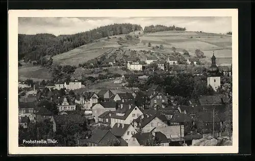AK Probstzella /Thür., Gesamtansicht aus der Vogelschau