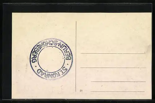 AK Karlsruhe, Blick zur Stephanskirche