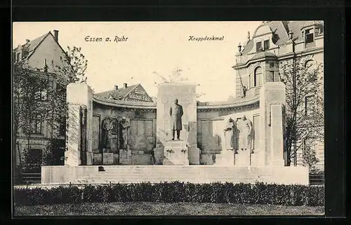 AK Essen a. d. Ruhr, Kruppdenkmal