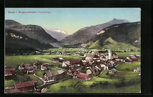 AK Bezau i. Bregenzerwald, Teilansicht
