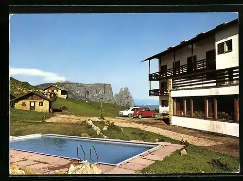 AK Seiser Alm /Bozen, Hotel Goldknopf