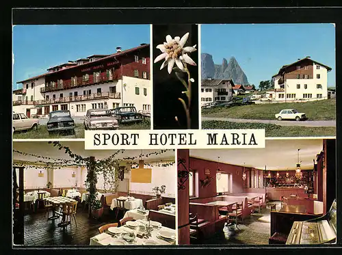 AK Alpe di Siusi, Sport Hotel Maria, Innenansichten