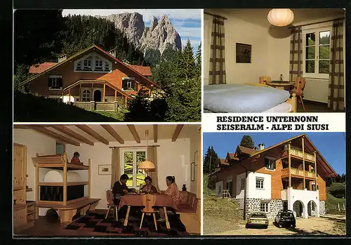 AK Seiseralm, Residence Unternon, Compatsch Nr. 3, Innenansichten