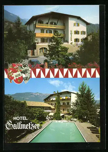 AK Auer, Hotel Gallmetzer, Schwimmbecken