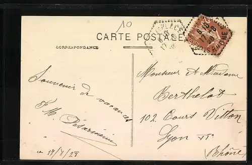 AK St-Clément-les-Places, Vue générale, Place et rue Principale, La Place