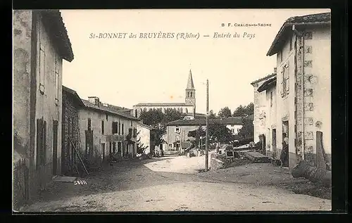 AK St-Bonnet-des-Bruyères, Entrée du Pays