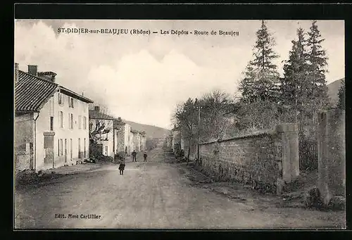 AK St-Didier-sur-Beaujeu, Les Dépôts, Route de Beaujeu