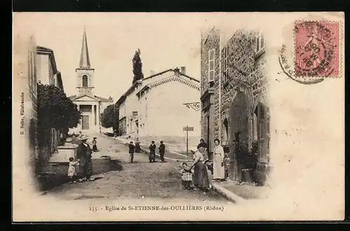 AK St-Étienne-les-Oullières, L`Église