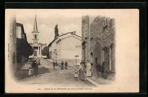 AK St-Étienne-les-Oullières, L`Église