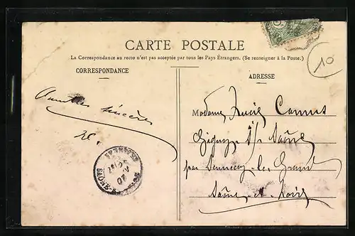 AK Tarare, Le Viaduc, Route de Paris