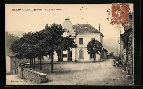 AK Saint-Frogeux, Place de la Mairie