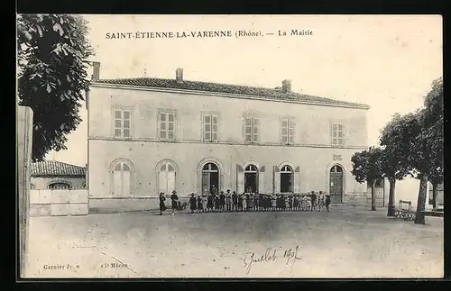AK Saint-Étienne-la-Varenne, La Mairie
