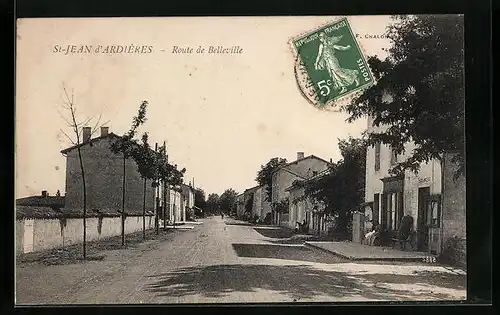AK St-Jean-d`Ardières, Route de Belleville