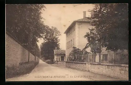 AK St-Georges de Reneins, La Levée de Port Rivière