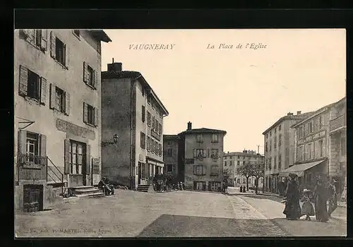 AK Vaugneray, La Place de l`Eglise