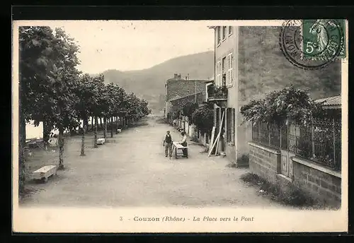 AK Couzon, La Place vers le Pont