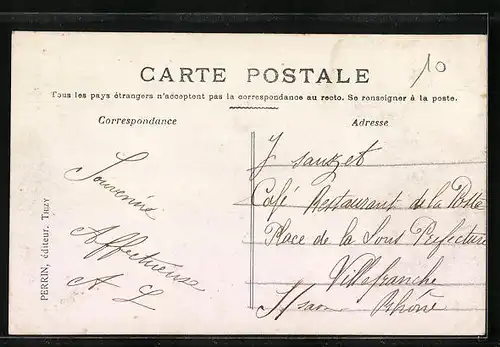 AK Thizy, Vue Panoramique des Usines