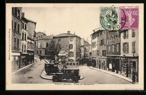 AK Thizy, Place du Commerce