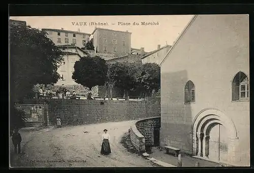 AK Vaux, Place du Marché